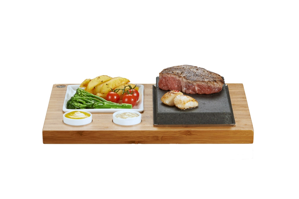 The SteakStones Steak, Sides, & Sauces Set